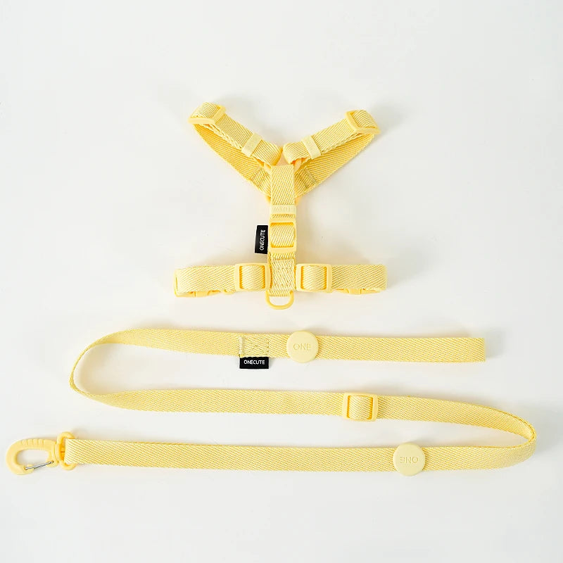 Harness & Lead Set - Yellow